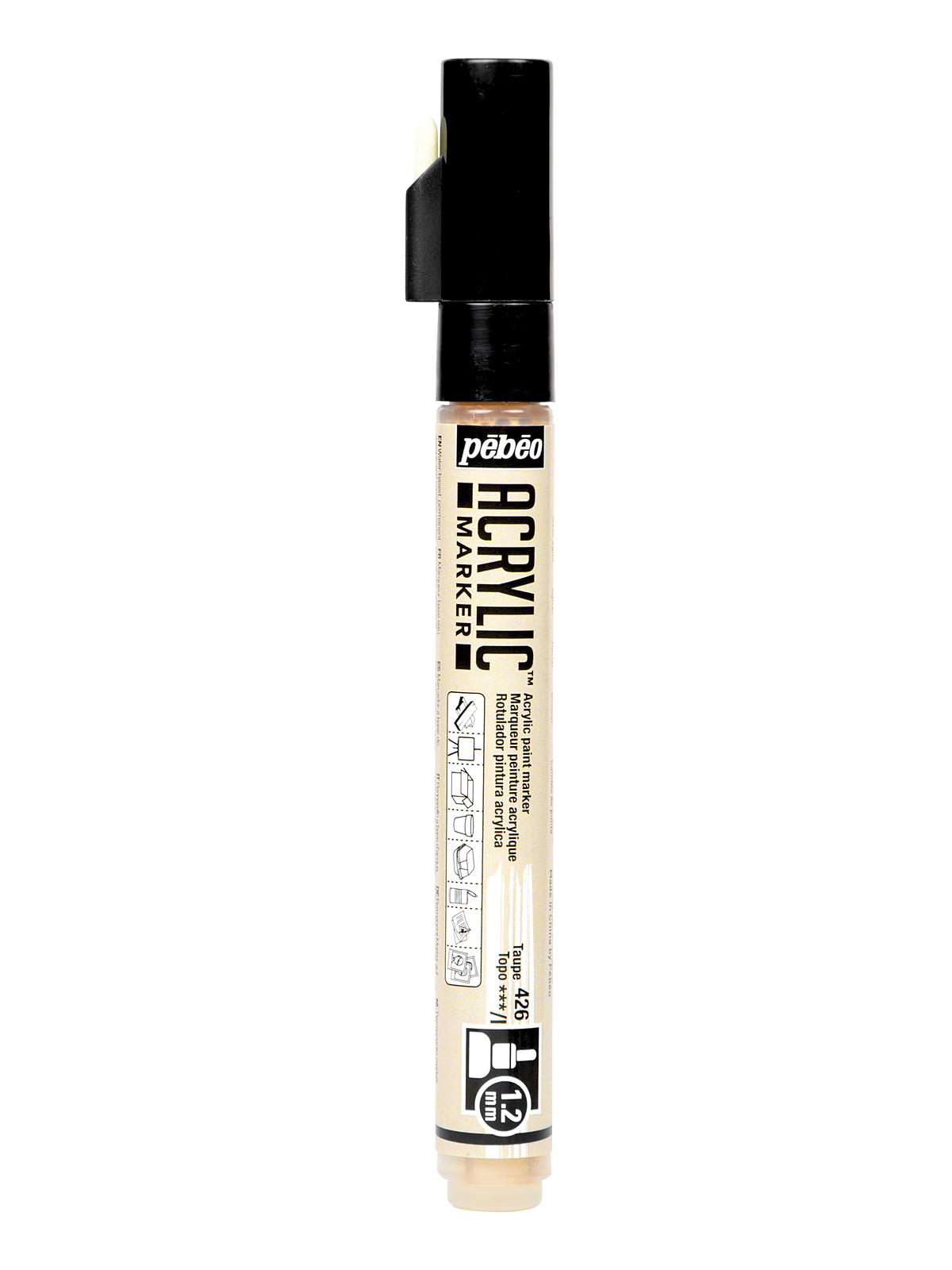 Acrylic Marker 1.2 mm taupe