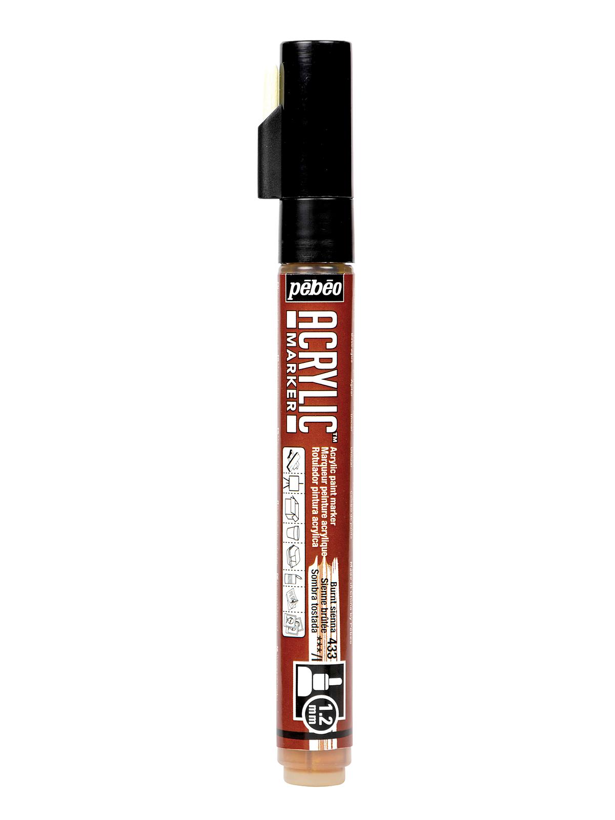 Acrylic Marker 1.2 mm burnt sienna
