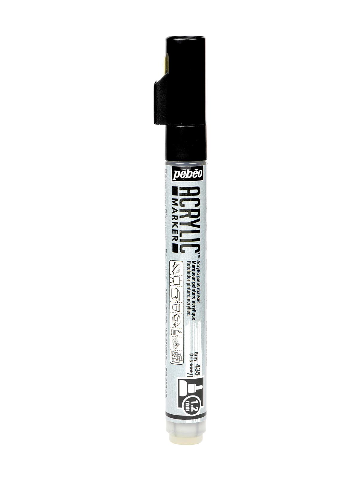 Acrylic Marker 1.2 mm grey