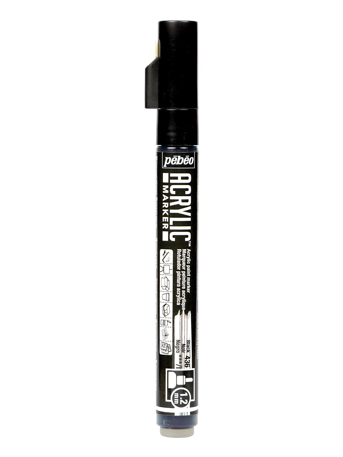 Acrylic Marker 1.2 mm black