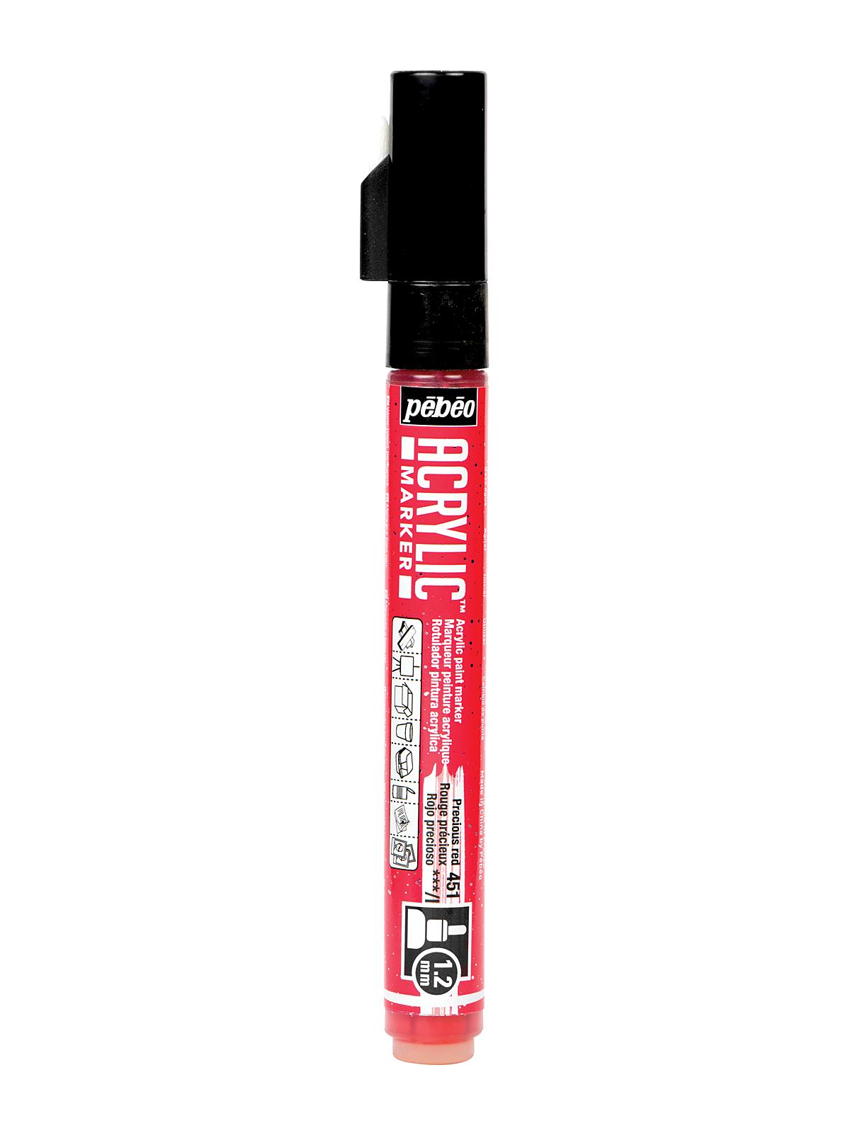 Acrylic Marker 1.2 mm precious red