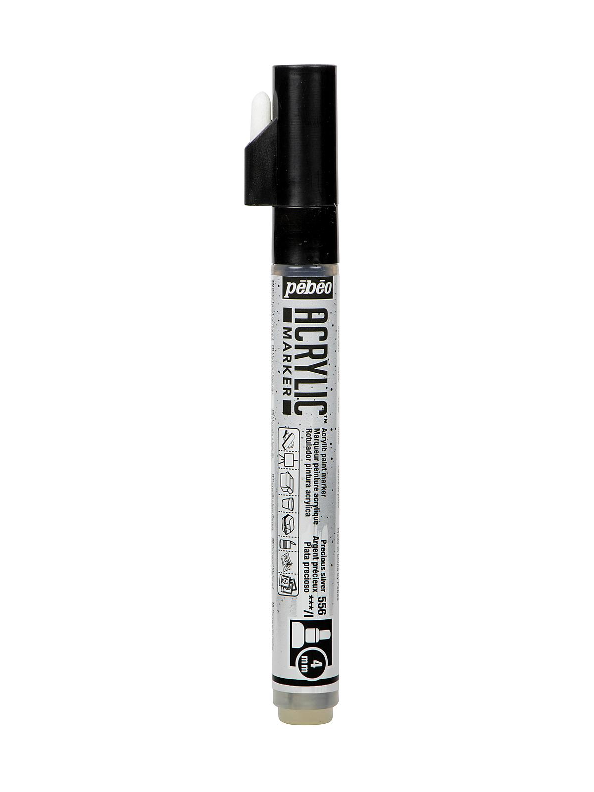 Acrylic Marker 1.2 mm precious silver