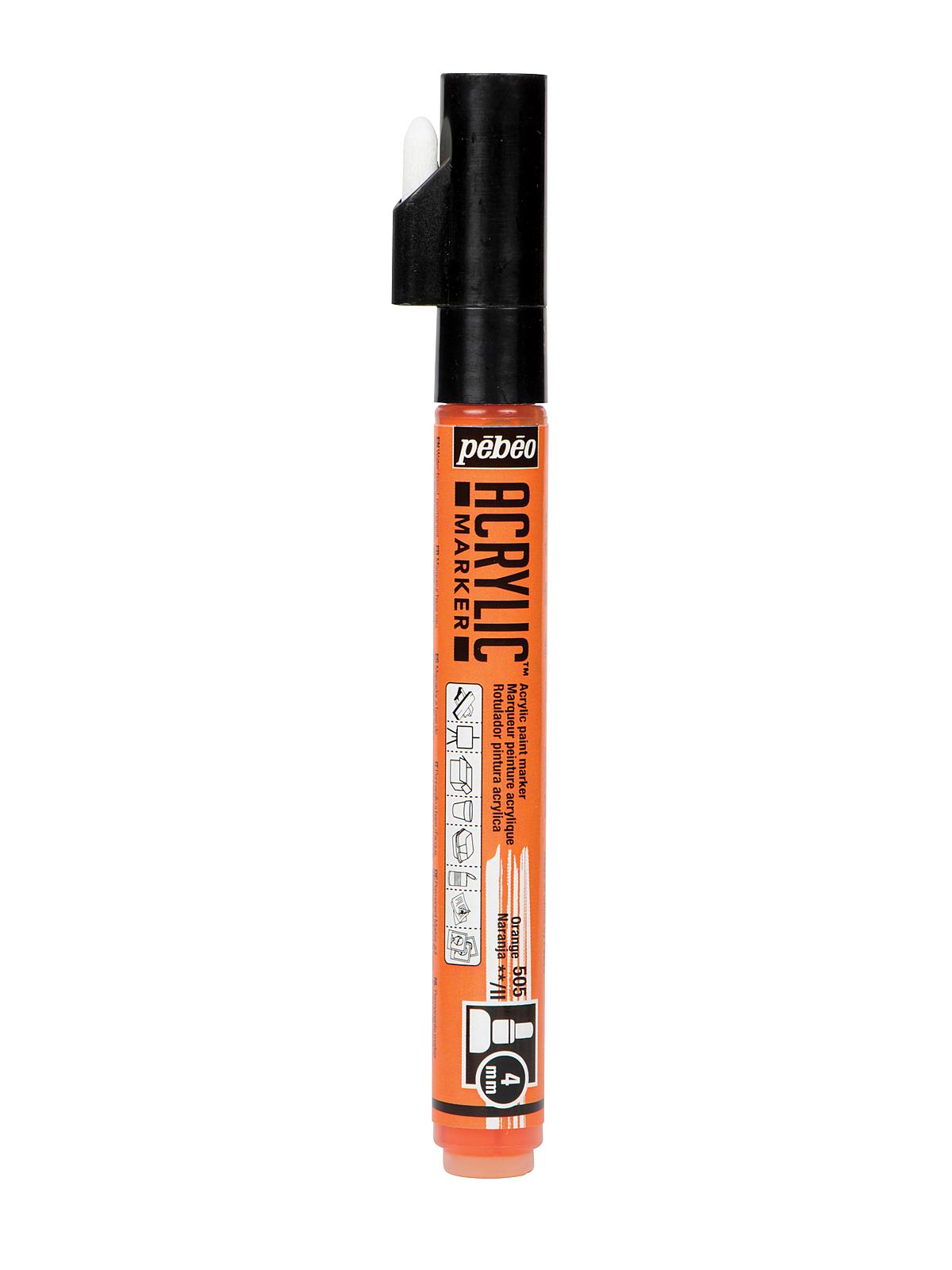 Acrylic Marker 4 mm orange
