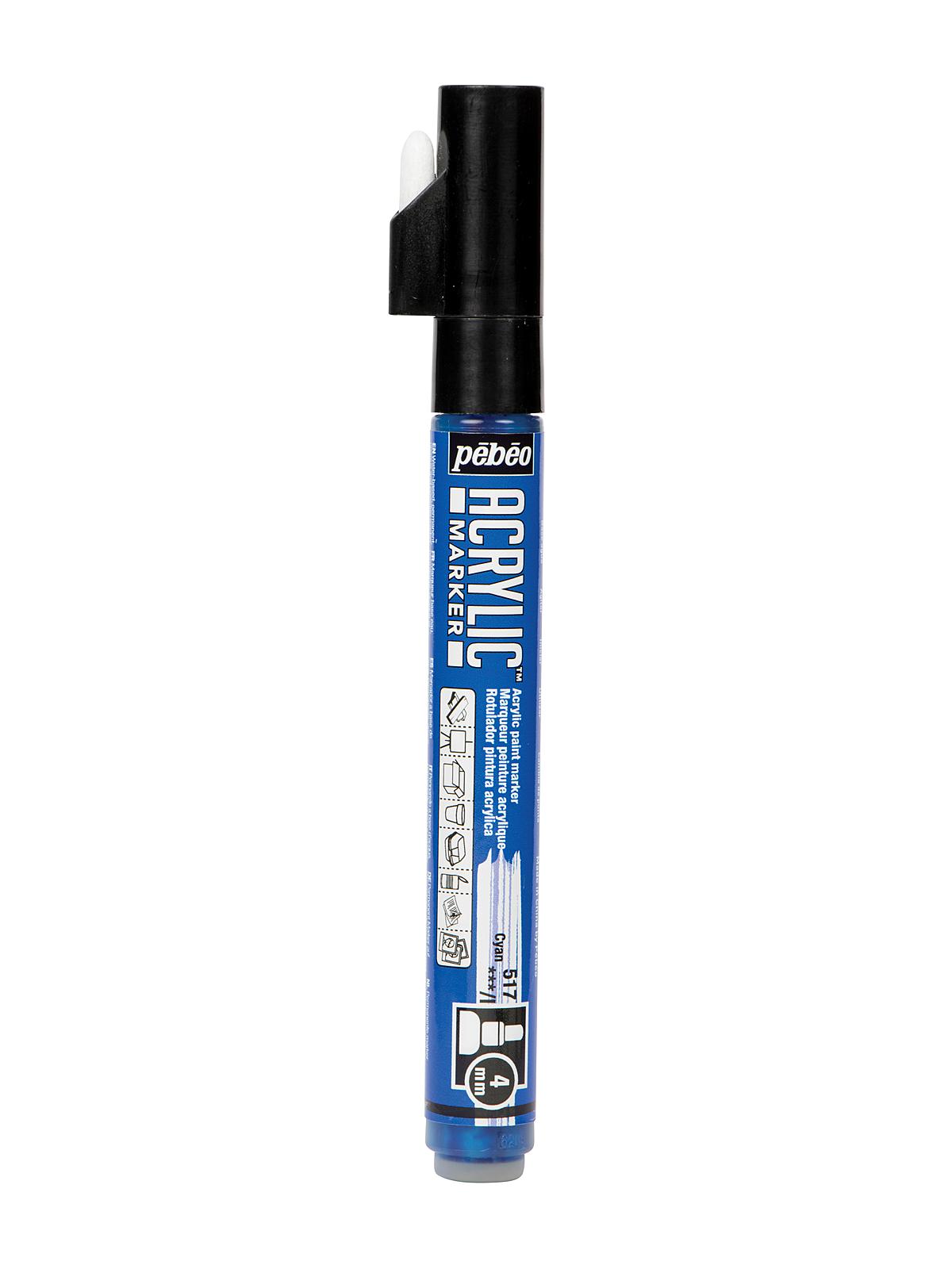 Acrylic Marker 4 mm cyan