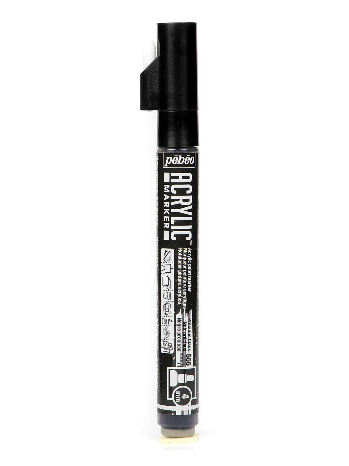 Acrylic Marker 4 mm precious black