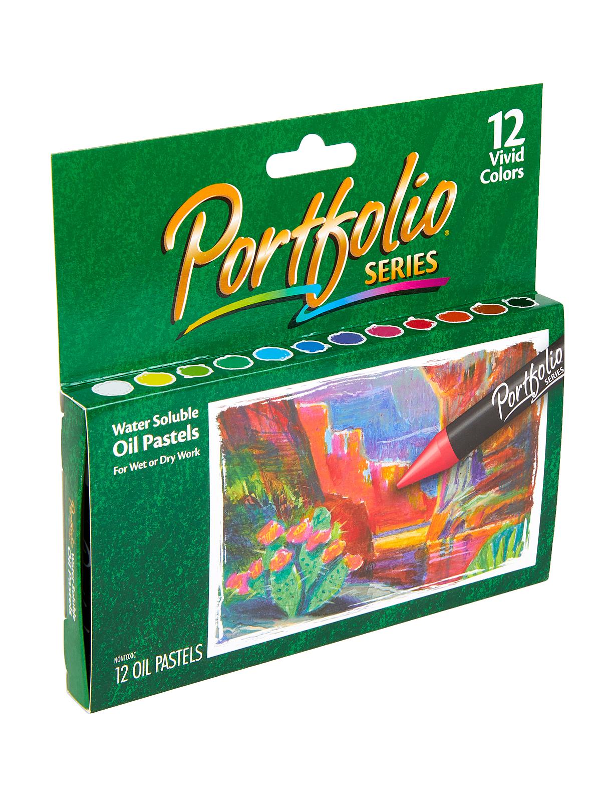Water Soluble Oil Pastels Set Of 12