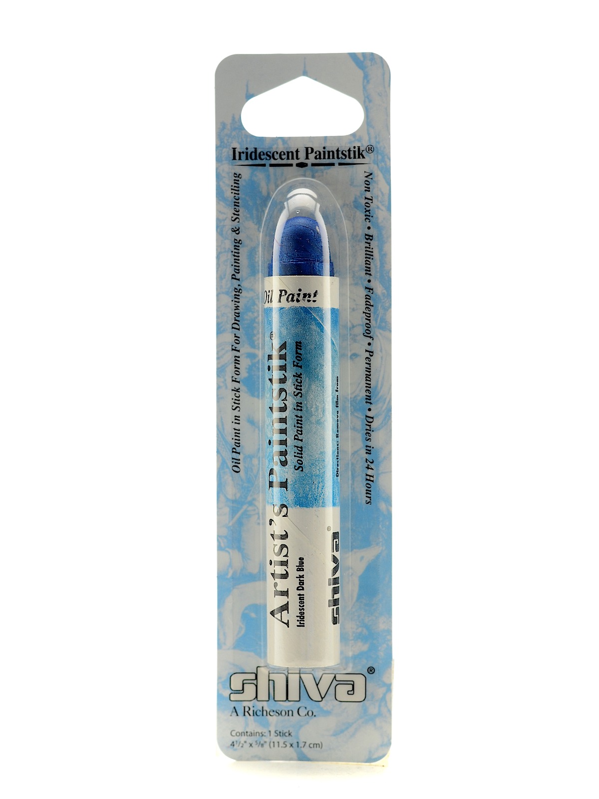 Oilstik Oil Paint dark blue iridescent