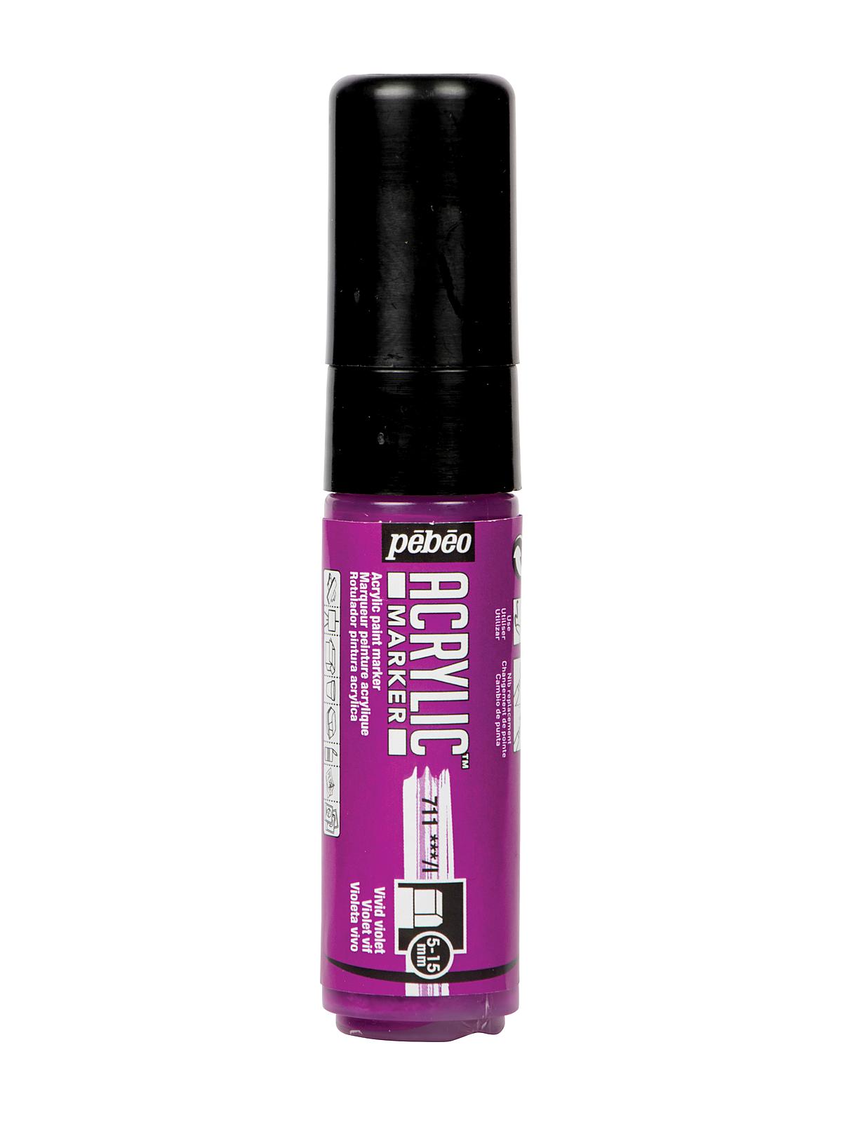 Acrylic Marker 5-15 mm vivid violet