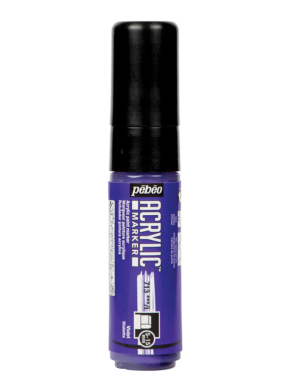 Acrylic Marker 5-15 mm violet