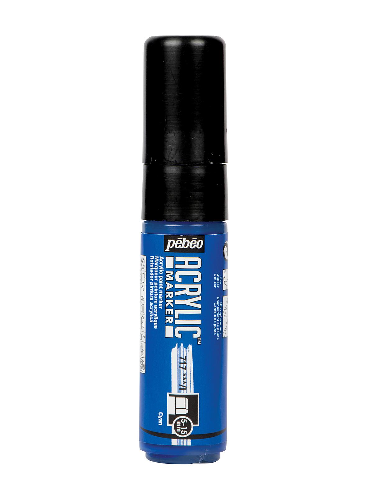 Acrylic Marker 5-15 mm cyan