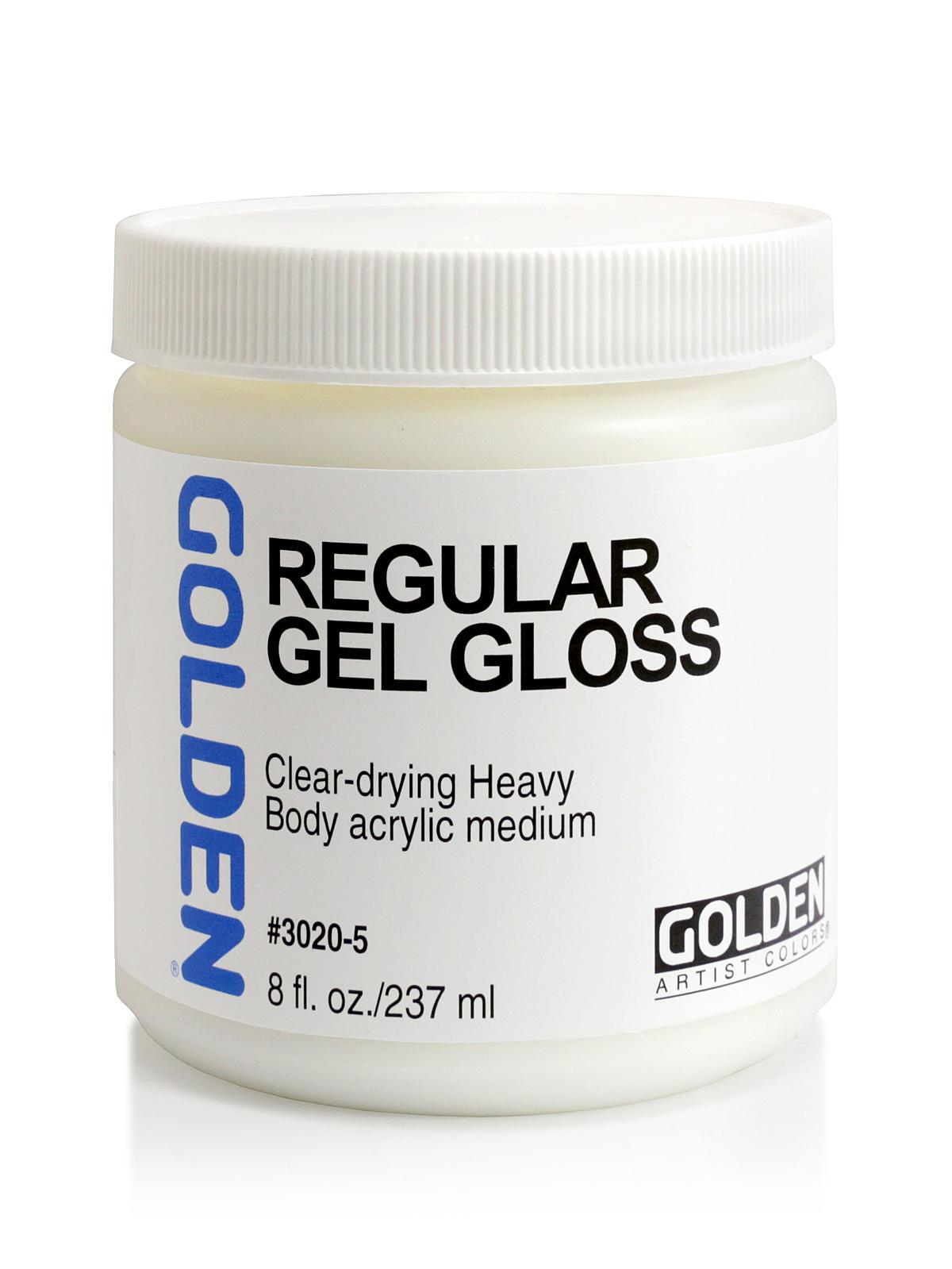 Gel Mediums regular gloss 8 oz.