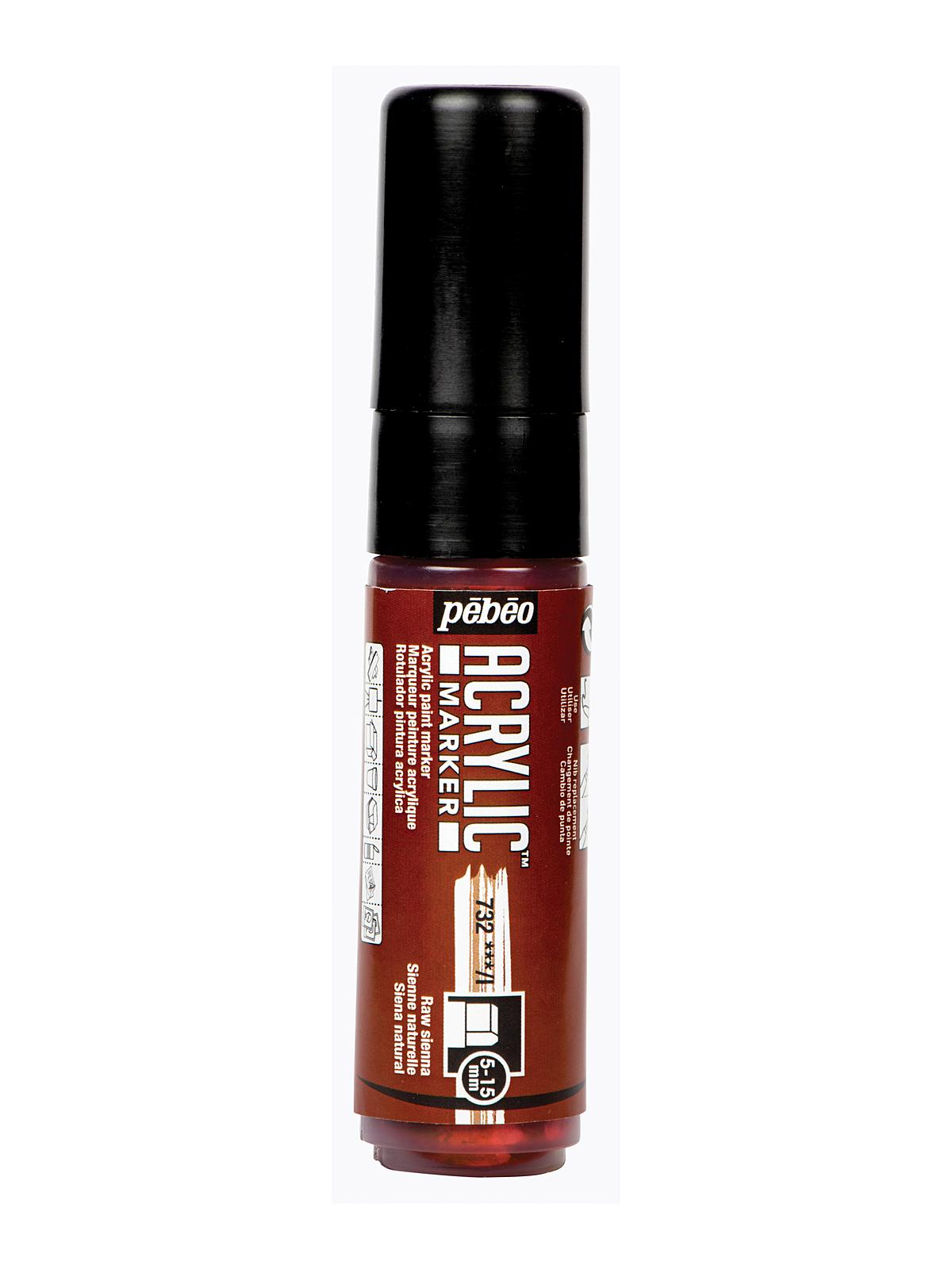 Acrylic Marker 5-15 mm raw sienna