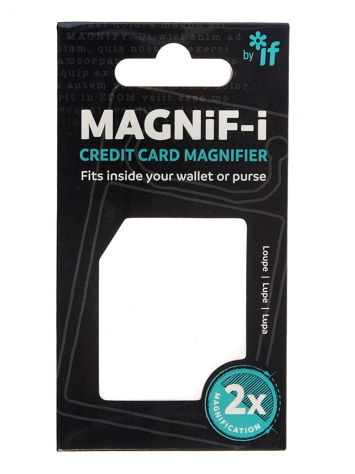 Magnif-I Optical Range Credit Card Magnifier
