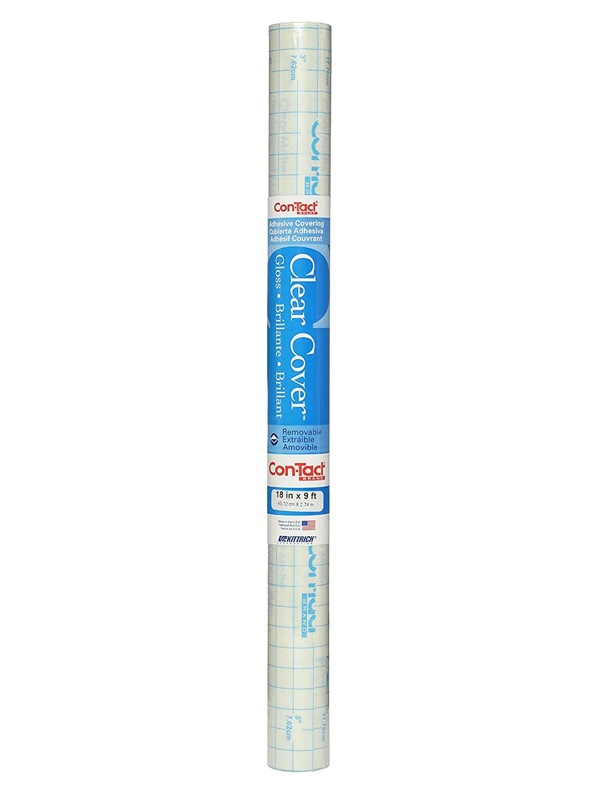 Clear Self Adhesive Laminate 18 in. x 9 ft. roll