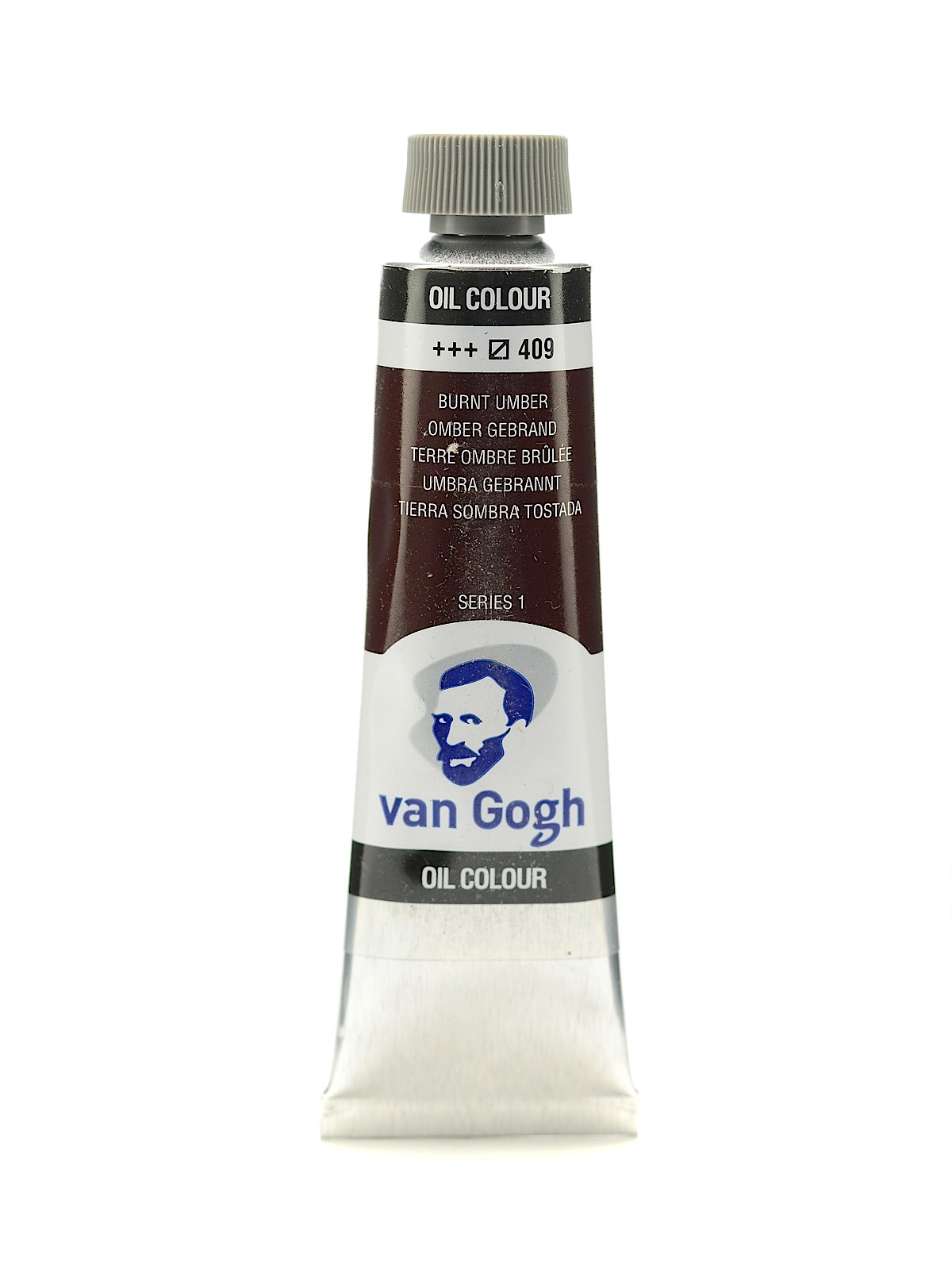 Oil Color burnt umber 40 ml (1.35 oz)