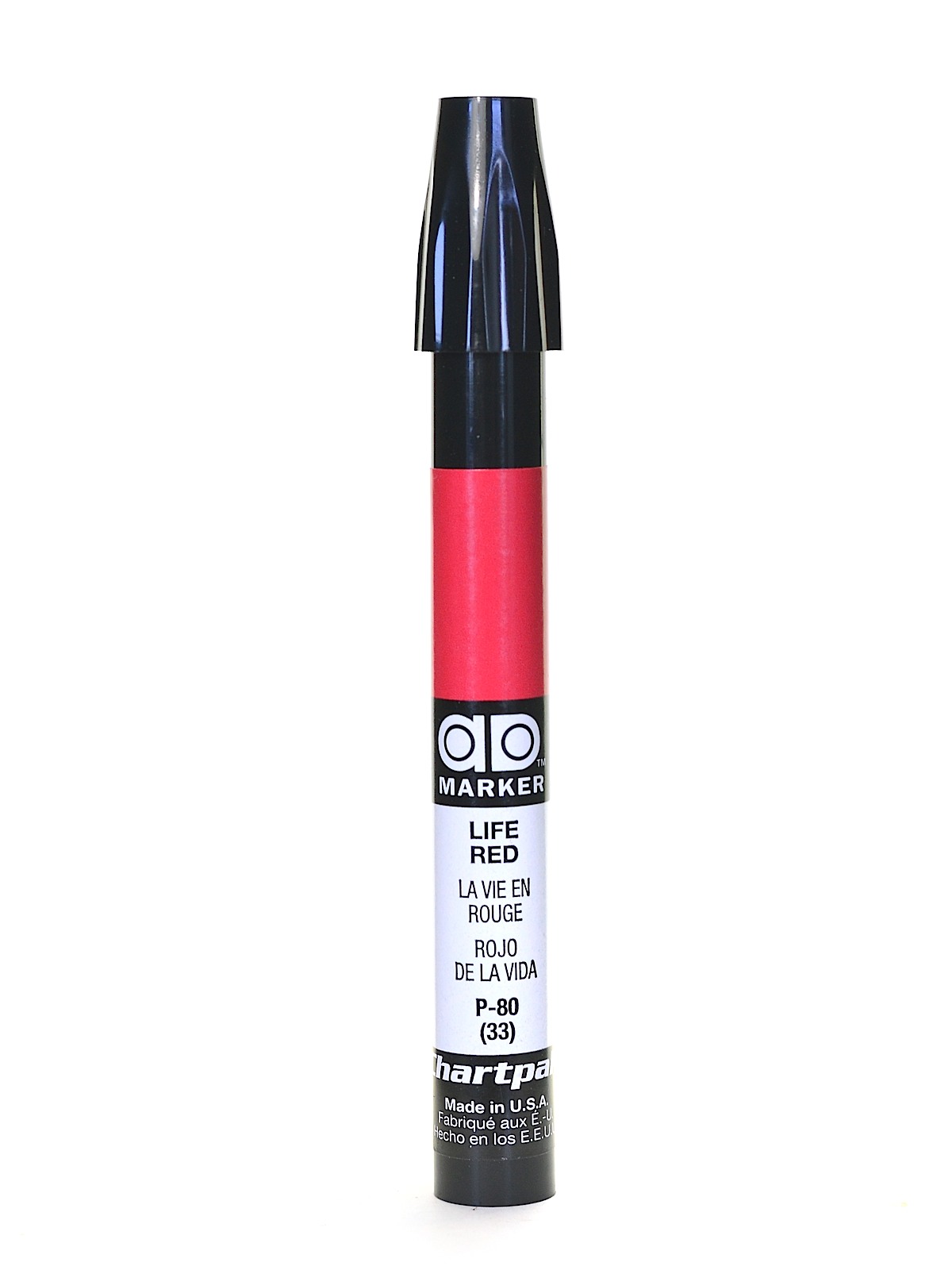 AD Markers life red tri-nib