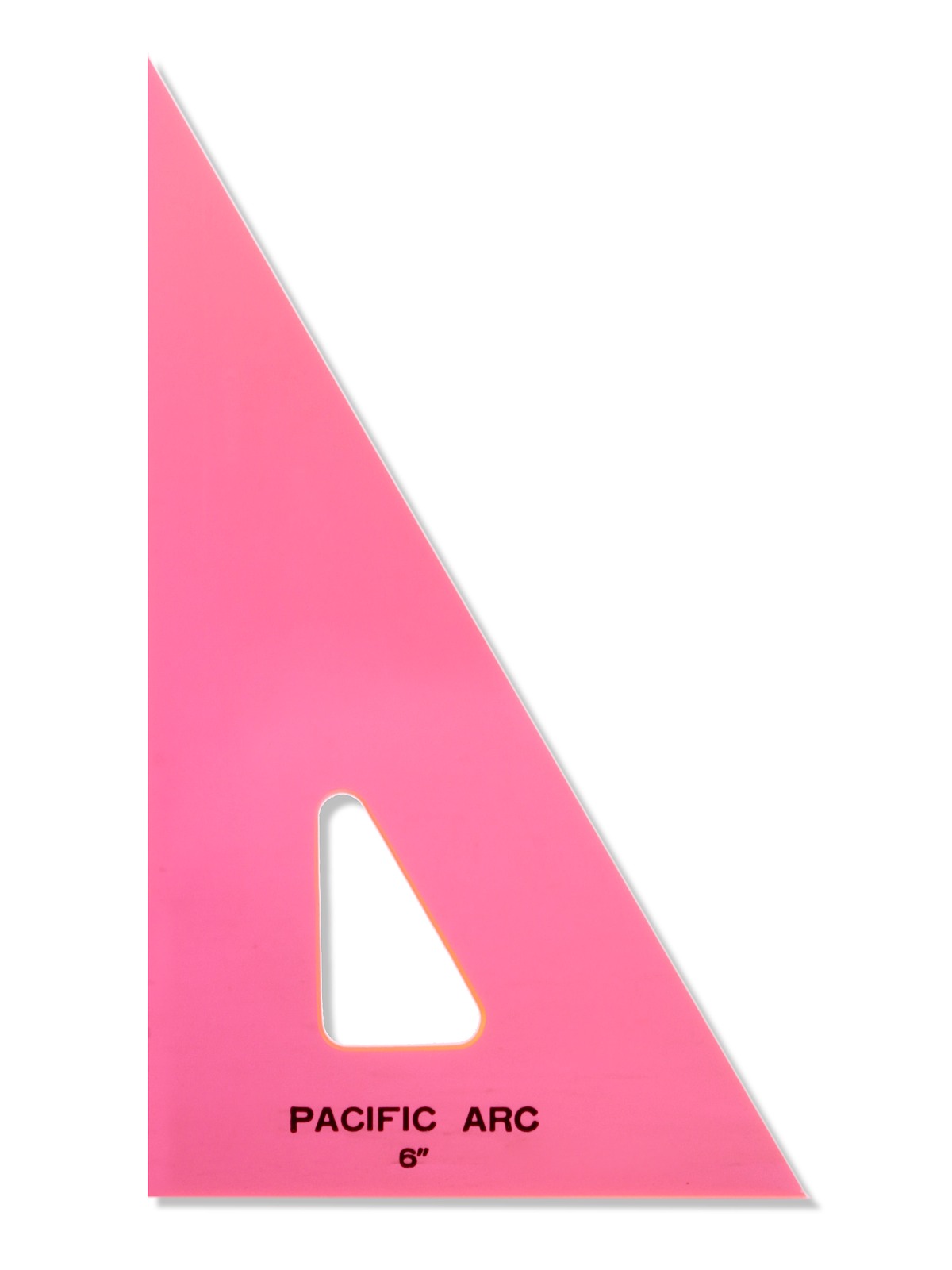 Professional Fluorescent Triangles 6 in. 30 60 degrees