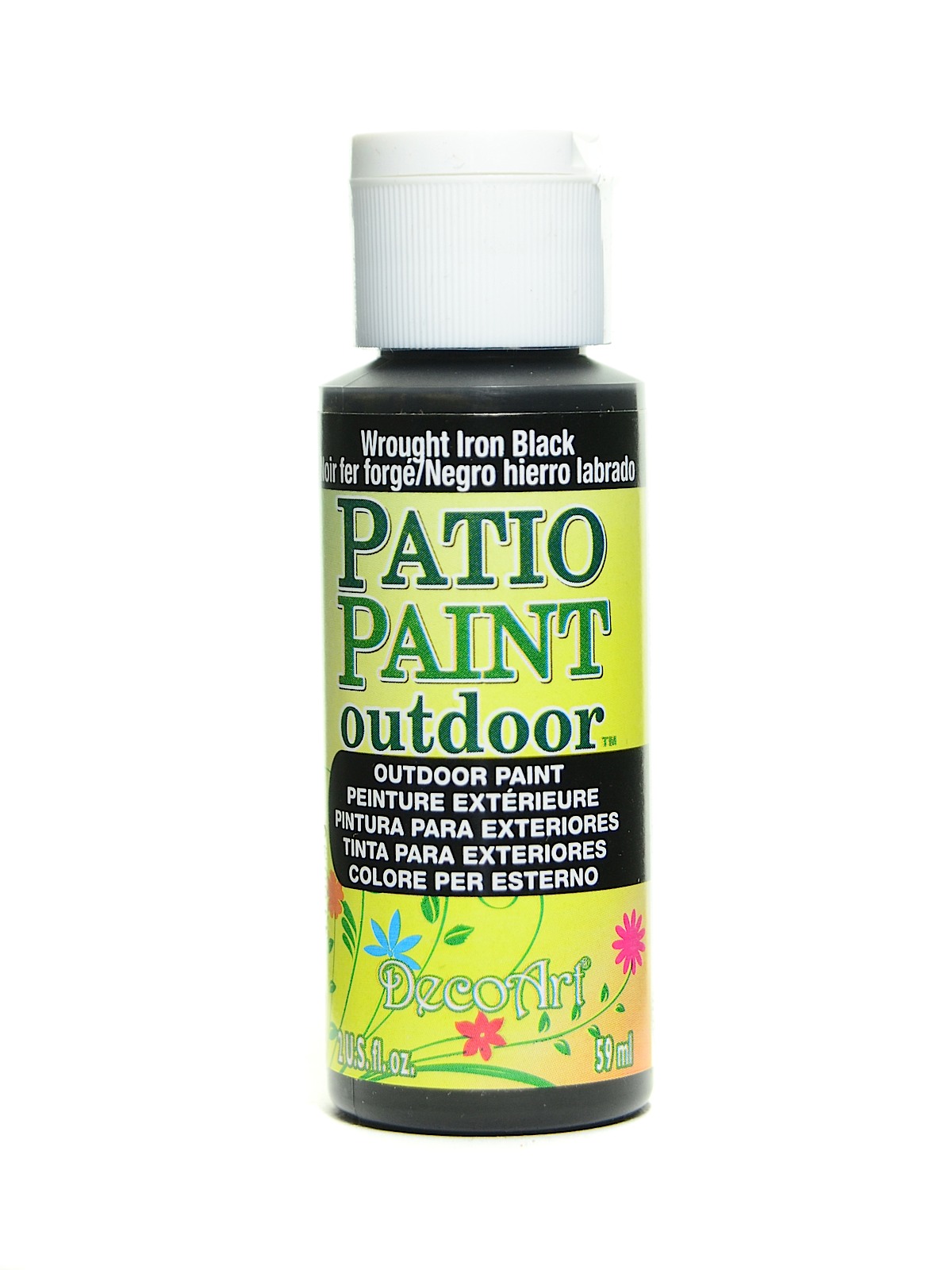 Patio Paint wrought iron black 2 oz.