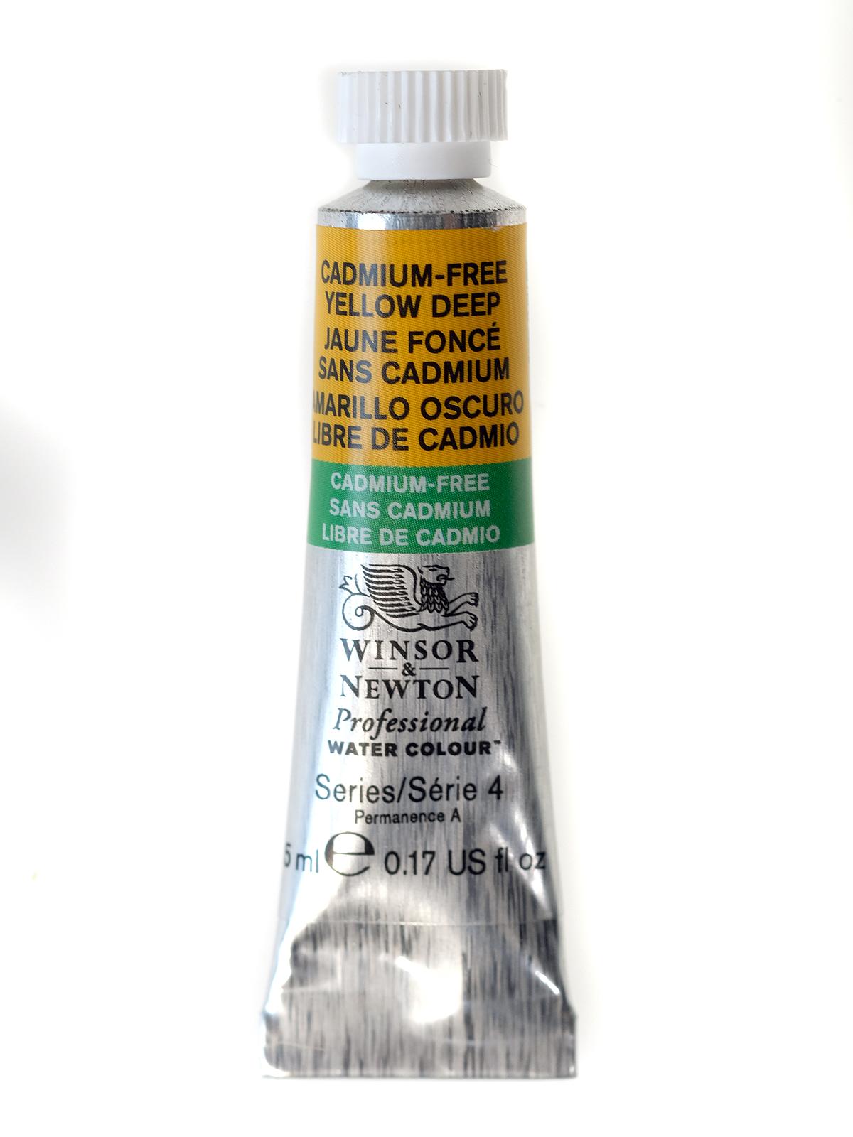 Professional Water Colours cadmium free yellow deep 5 ml 891