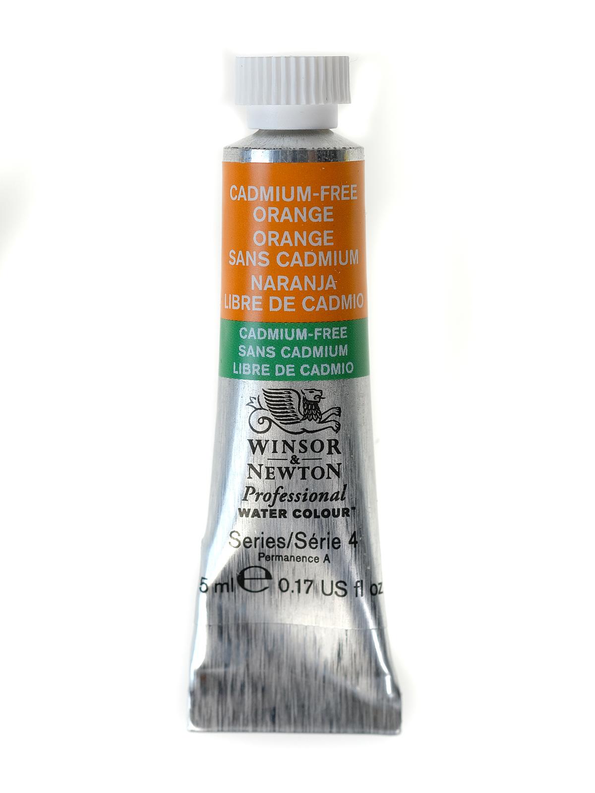 Professional Water Colours cadmium free orange 5 ml 899