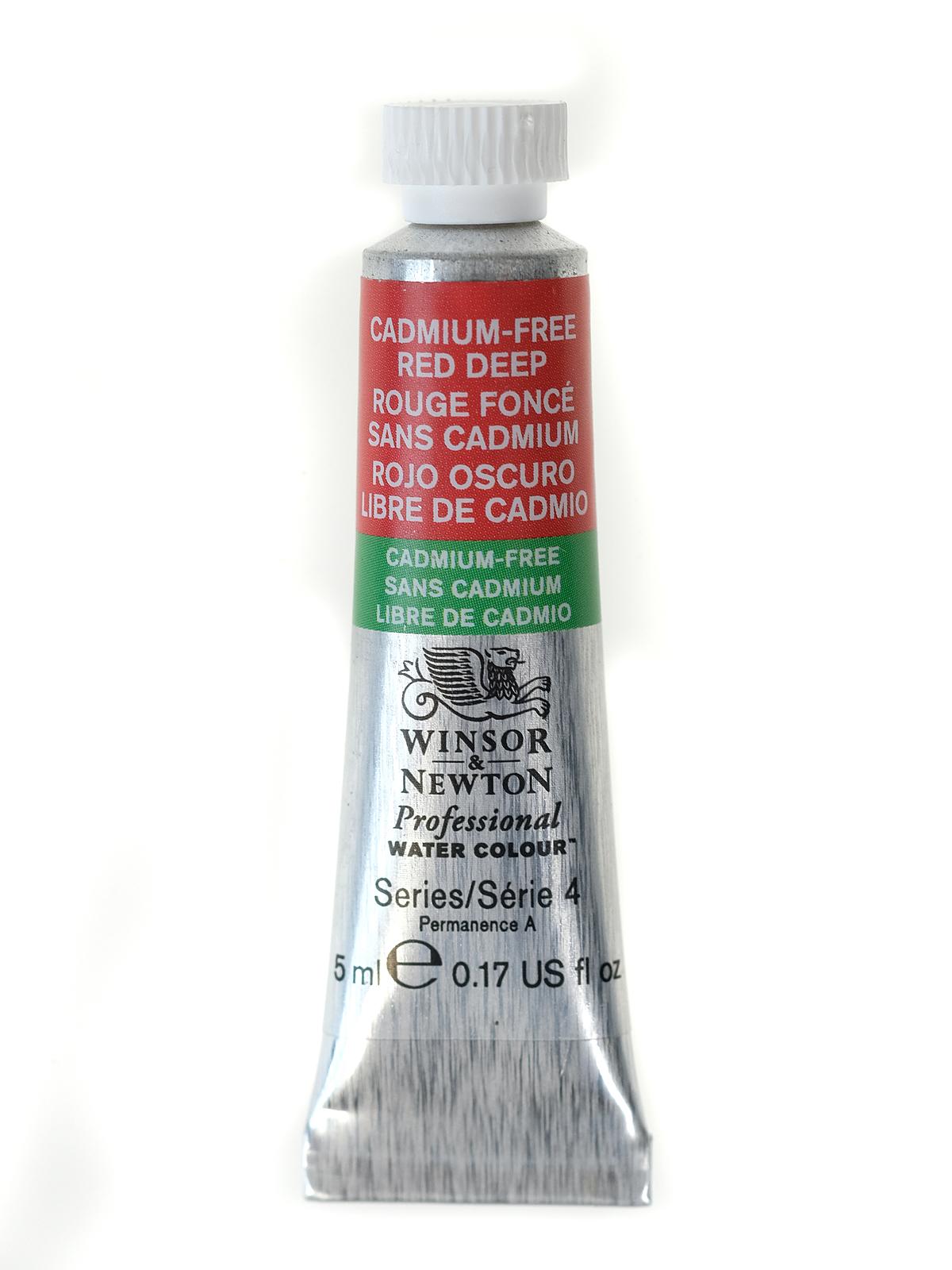 Professional Water Colours cadmium free red deep 5 ml 895