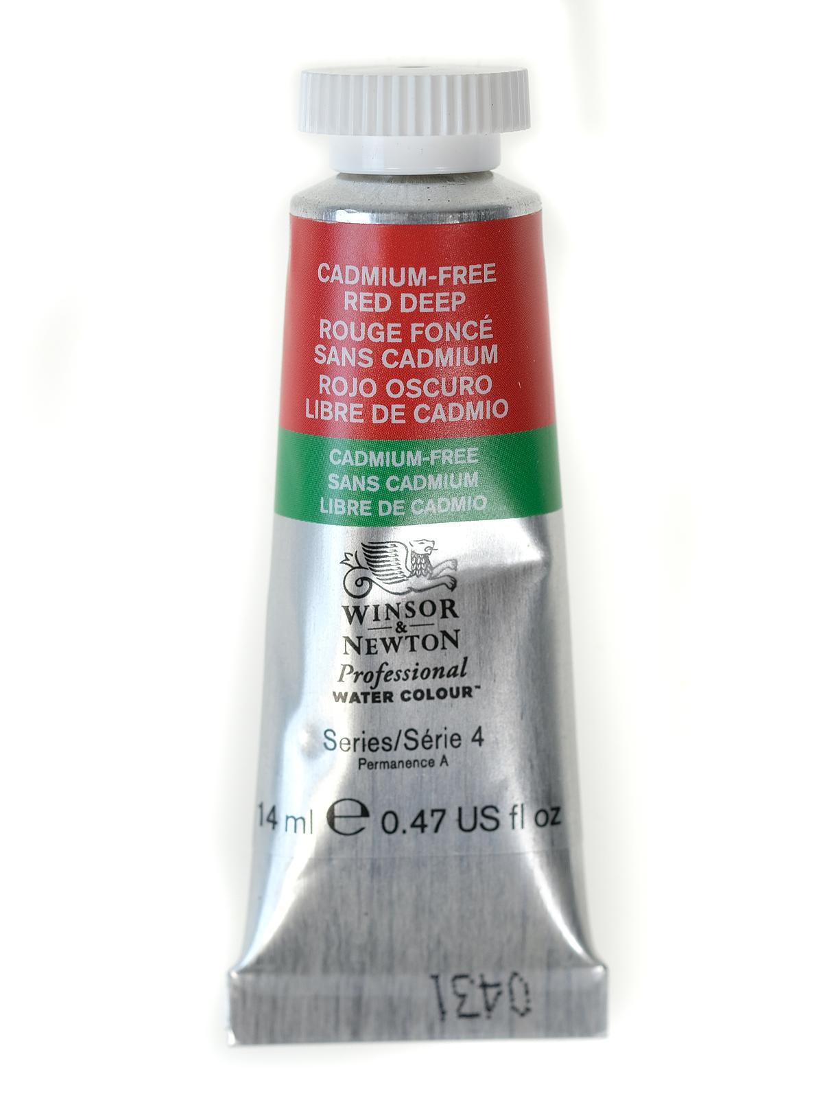 Professional Water Colours cadmium free red deep 14 ml 895