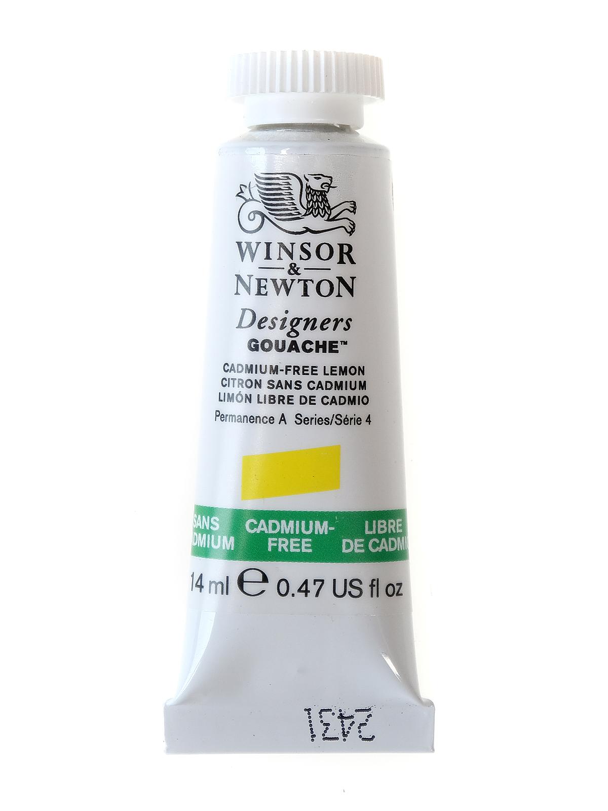 Designers' Gouache cadmium free lemon 14 ml 898