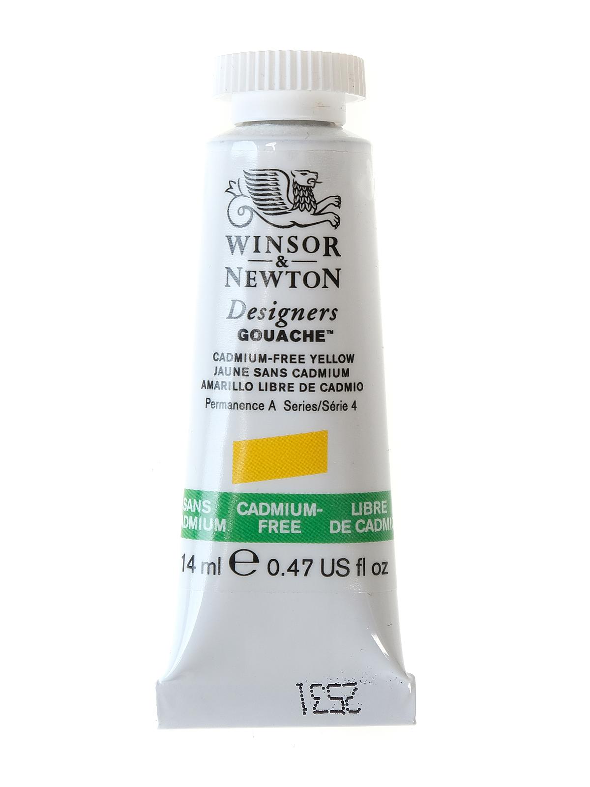 Designers' Gouache cadmium free yellow 14 ml 890