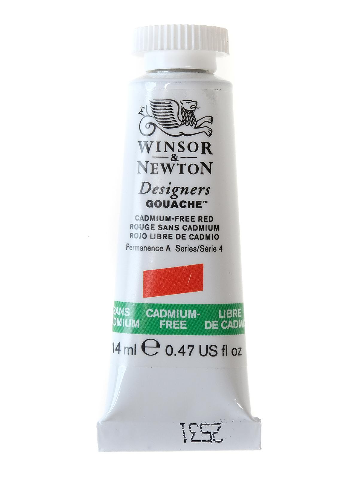 Designers' Gouache cadmium free red 14 ml 901