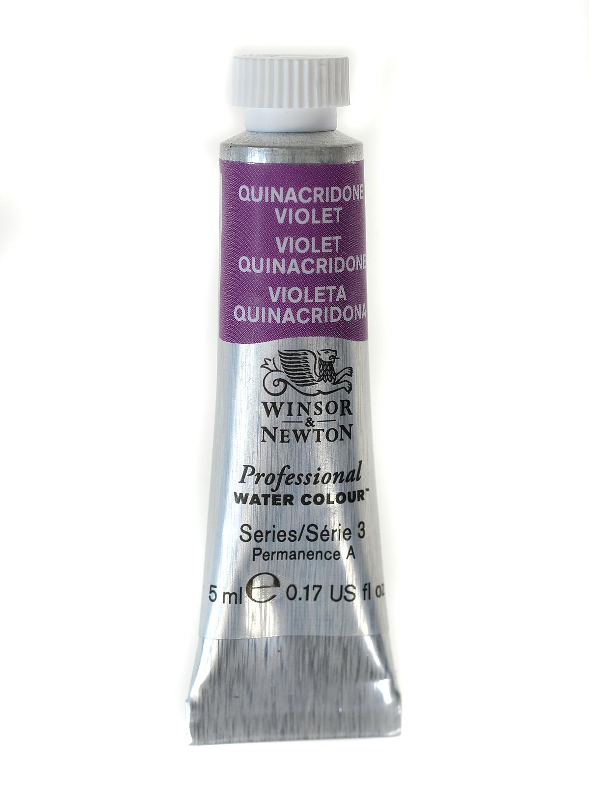 Professional Water Colours quinacridone violet 5 ml 550