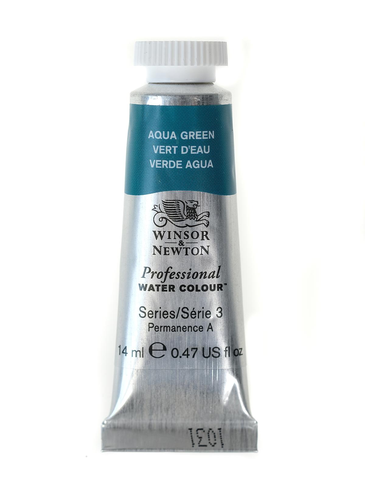 Professional Water Colours aqua green 14 ml 697