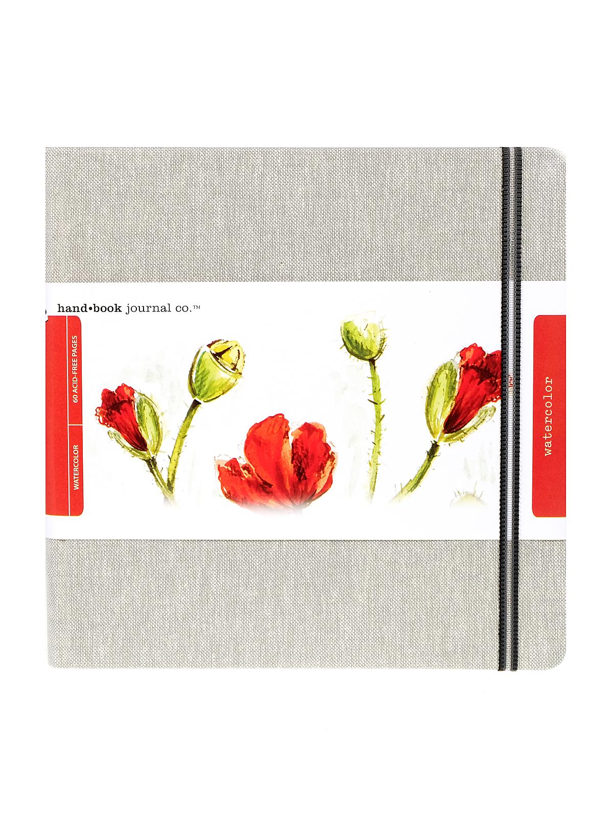 Travelogue Watercolor Journals square 8 1 4 in. x 8 1 4 in. 90 lb. (200 gsm)