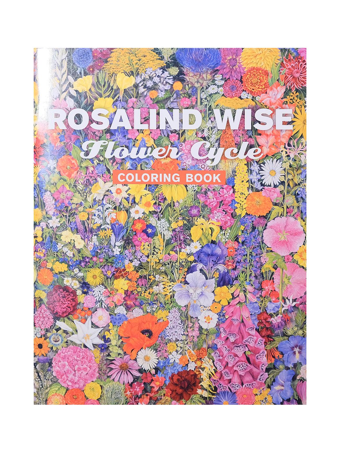 Coloring Books Rosalind Wise: Flower Cycle