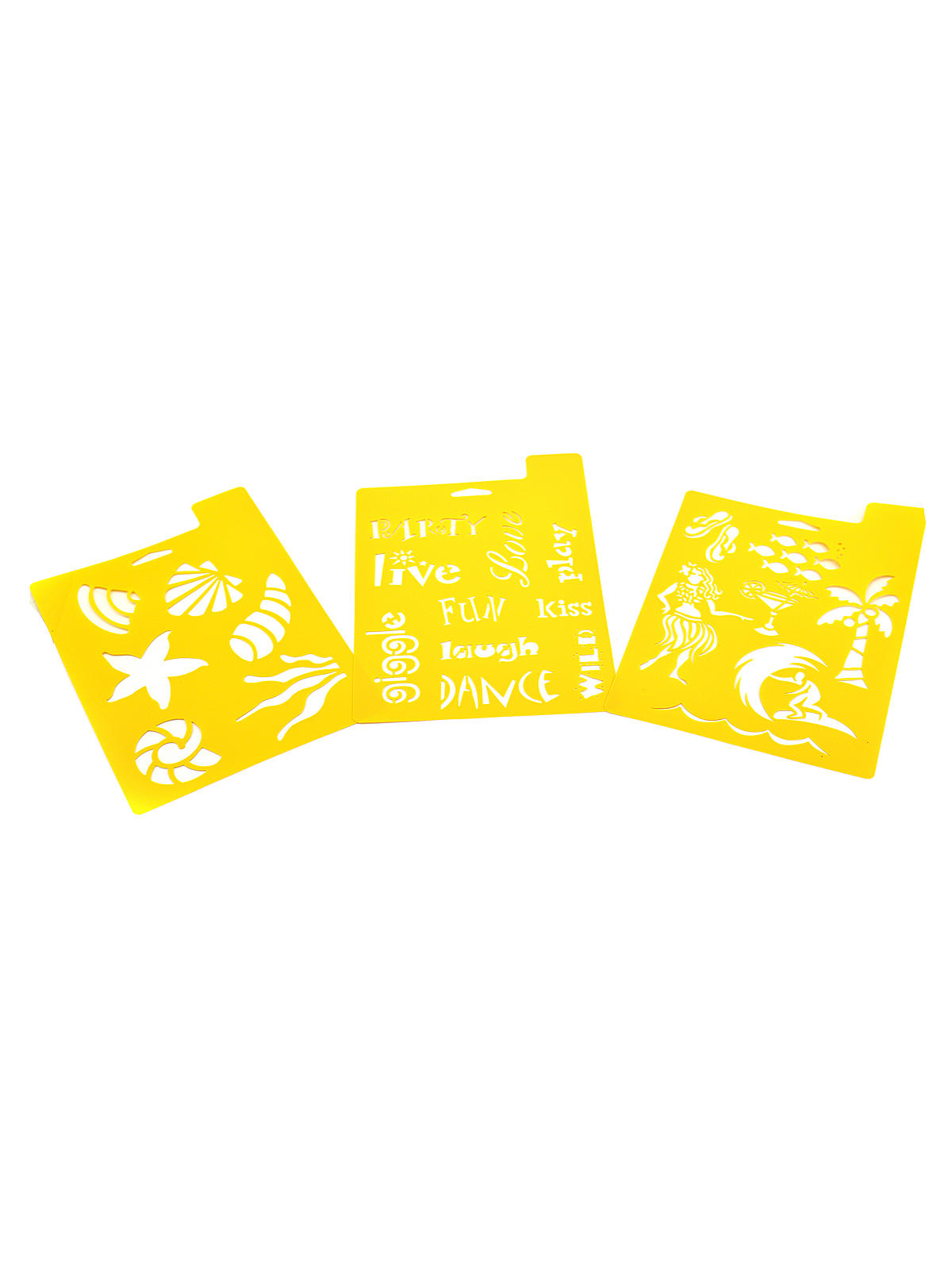 Stencil Mania Stencils Vacation Pack Of 3