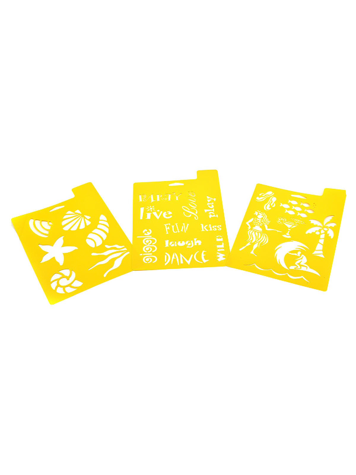 Stencil Mania Stencils vacation pack of 3