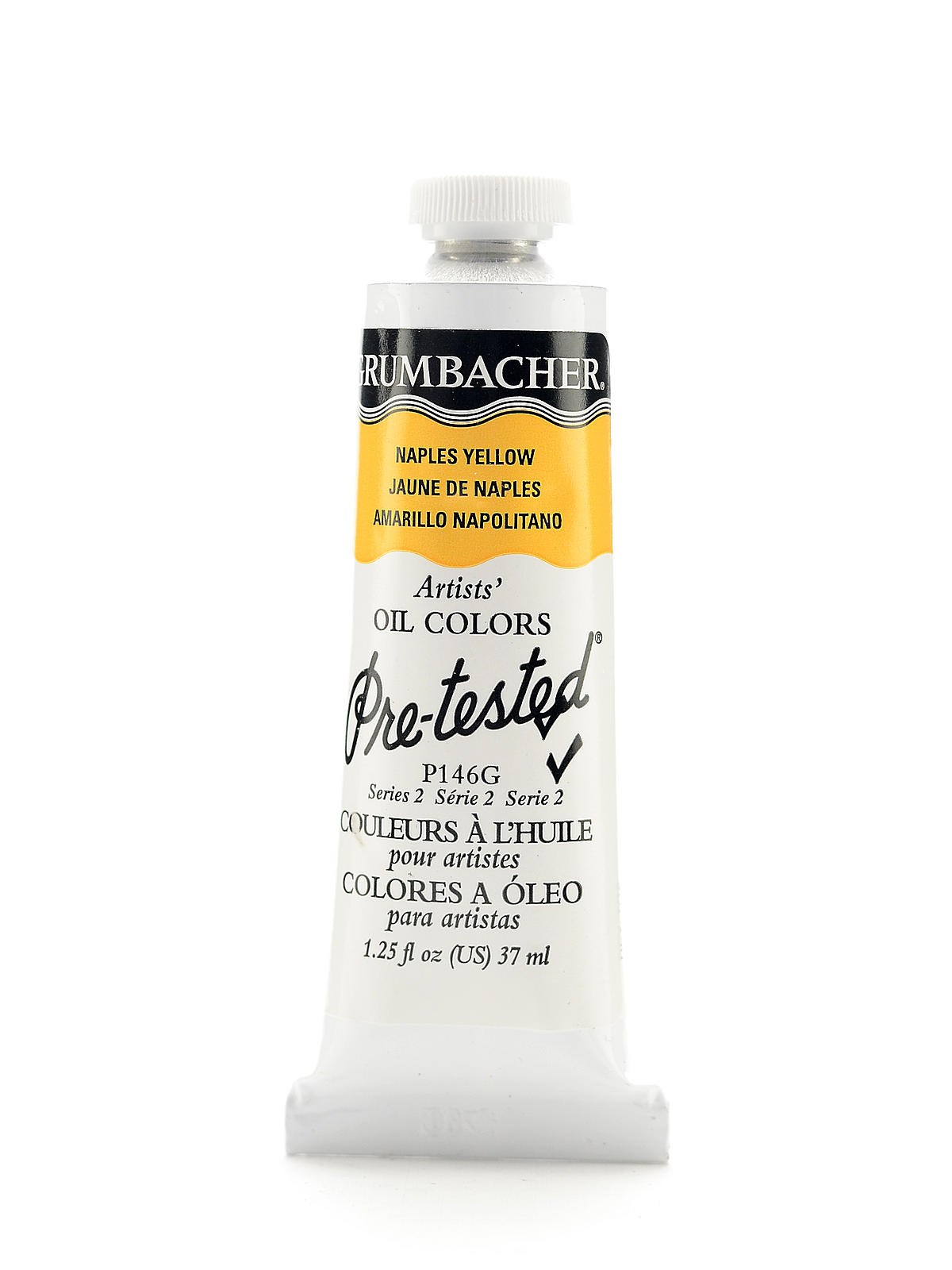 Pre-Tested Artists Oil Colors Naples yellow hue P146 1.25 oz.