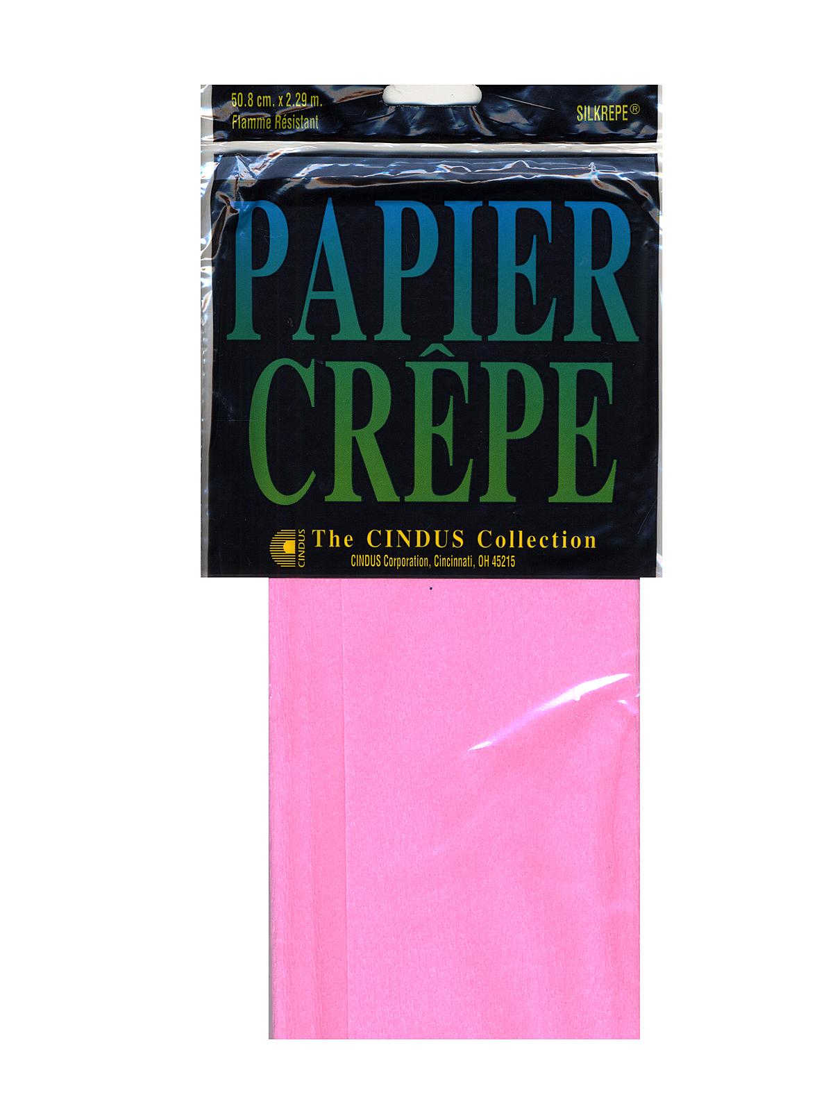 Crepe Paper Folds Pink