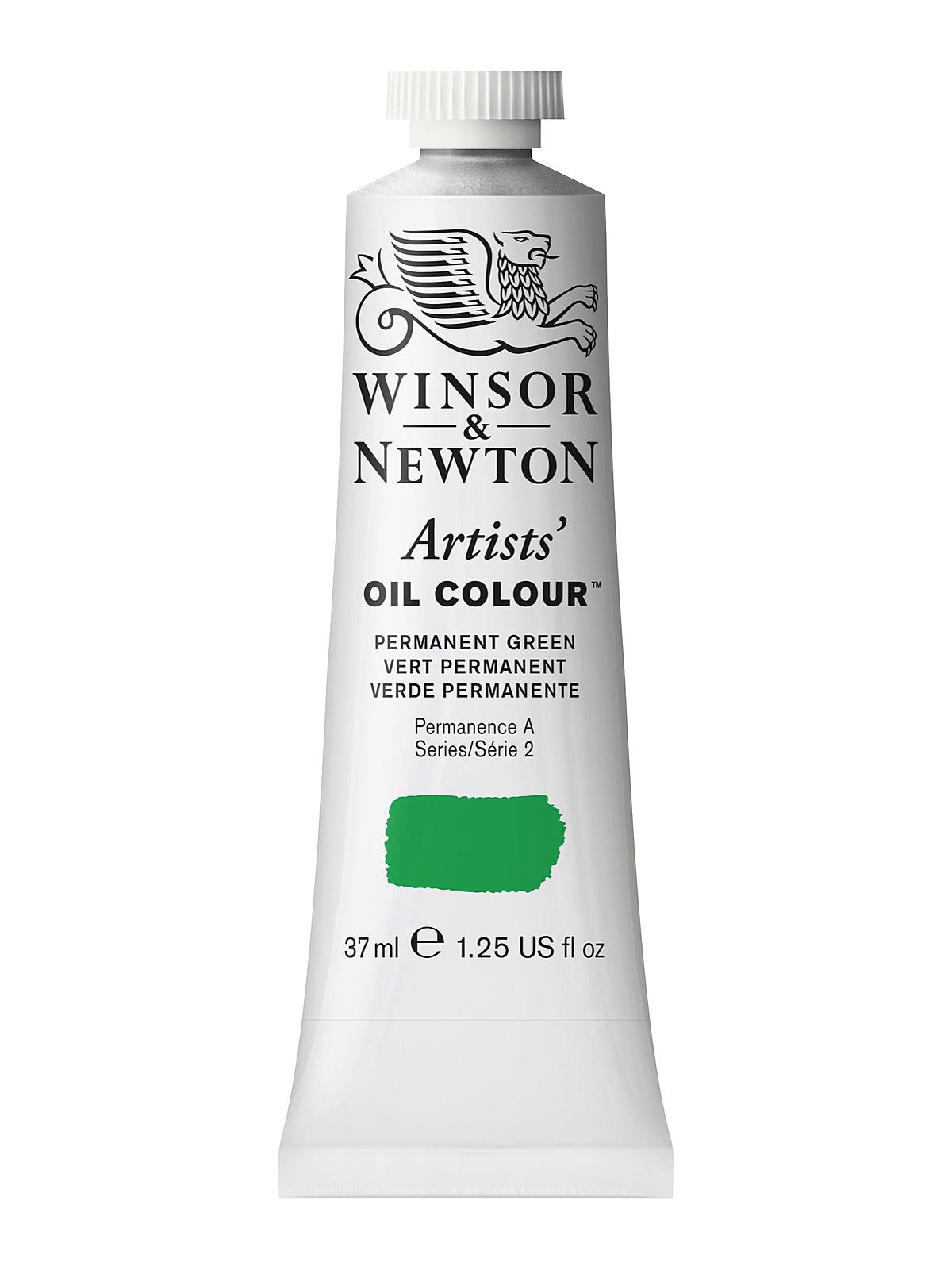 Artists' Oil Colours permanent green 481 37 ml