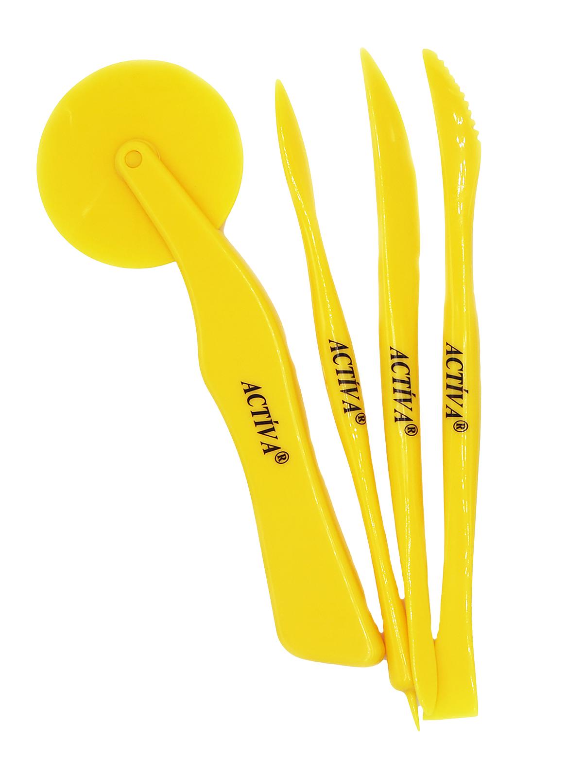 Activ-Tools clay tools set of 4