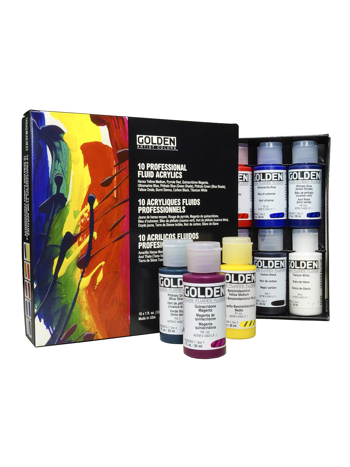 Fluid Mixing Set set of 10