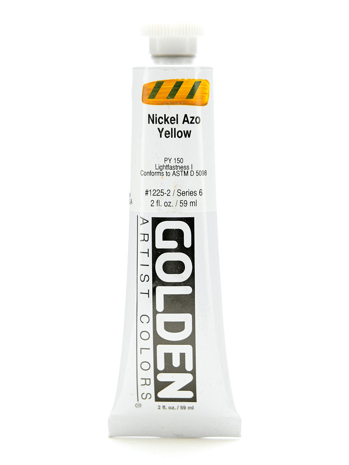 Heavy Body Acrylics nickel azo yellow 2 oz.