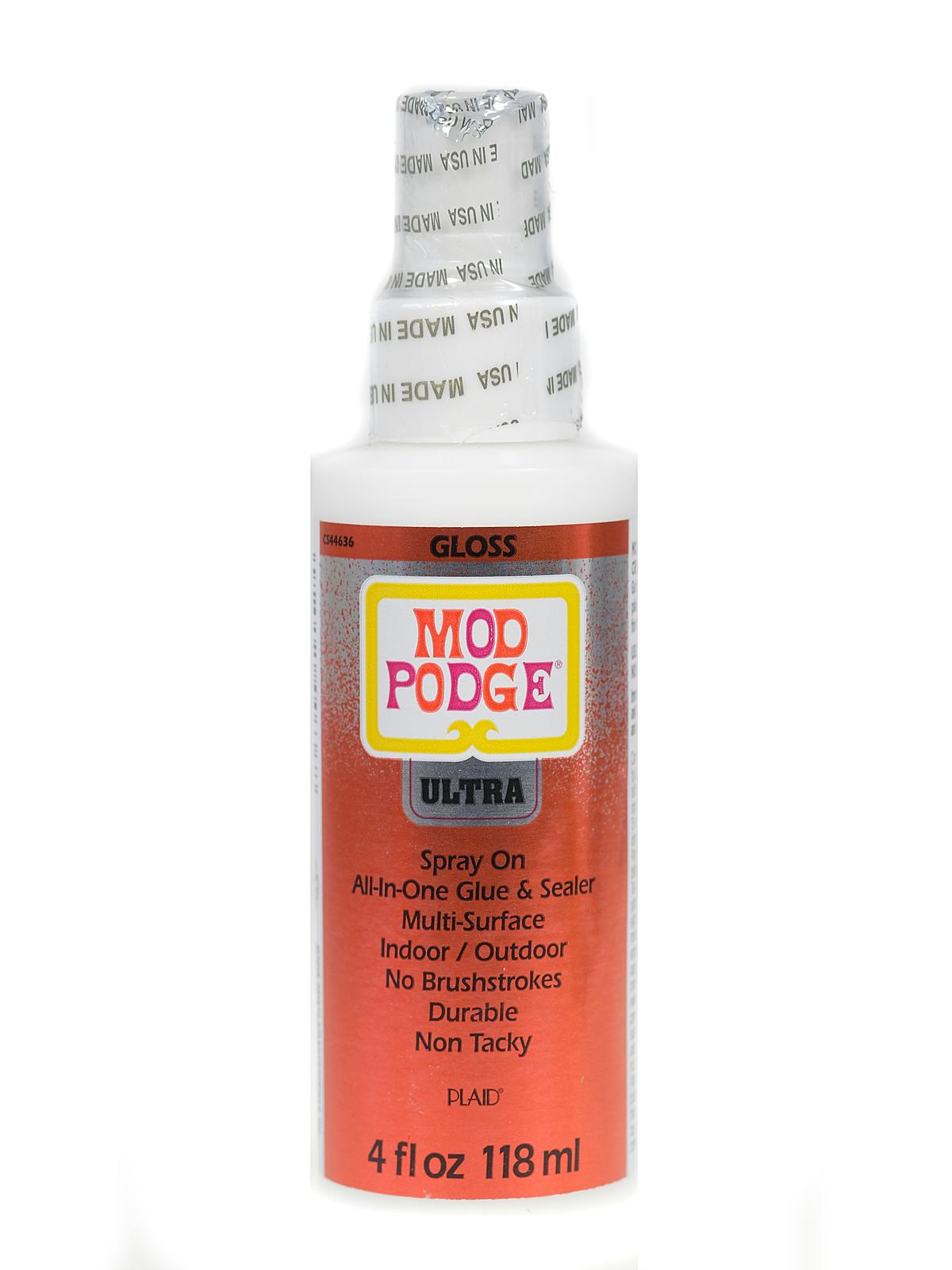 Mod Podge Medium Formulas Ultra Gloss 4 Oz. Spray Bottle