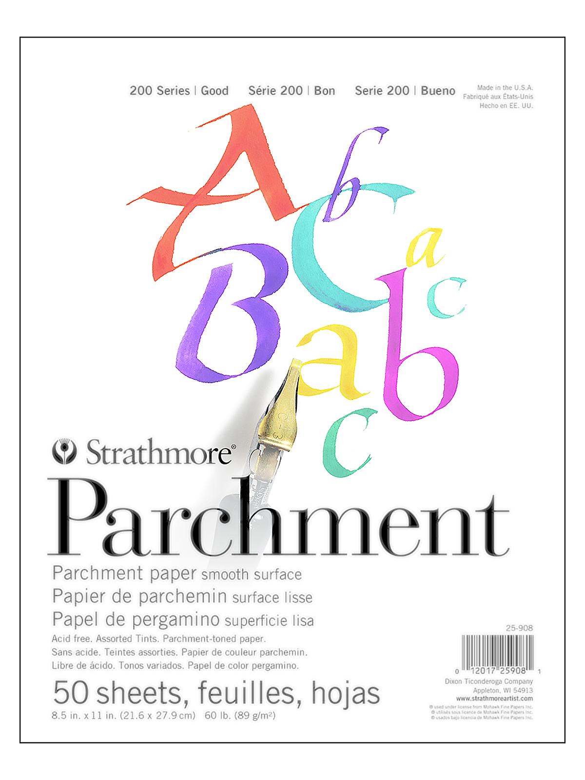 Student Art Parchment Pad 8 1 2 in. x 11 in.