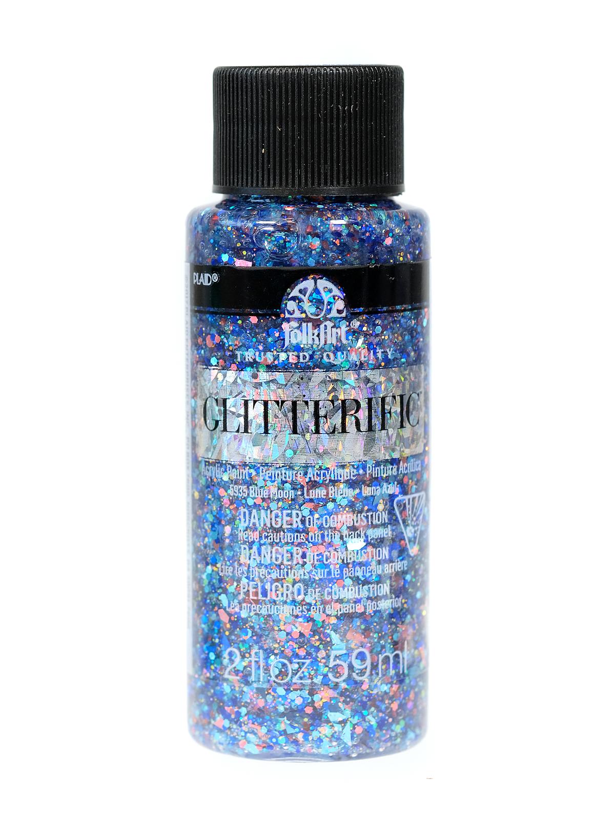 Glitterific Paint blue moon 2 oz.