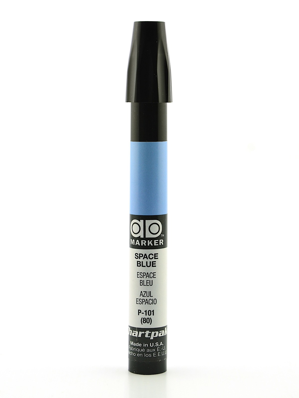 AD Markers space blue tri-nib