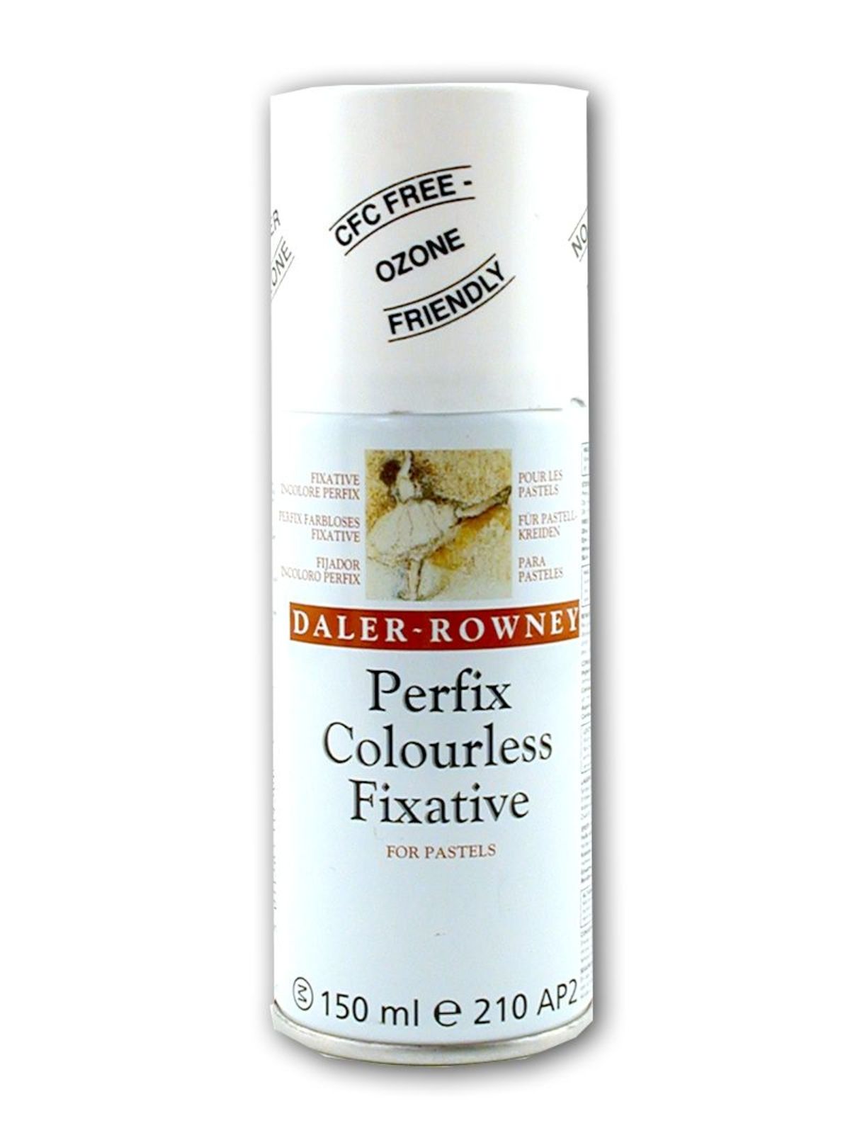 Perfix Colourless Fixative 150 Ml Can