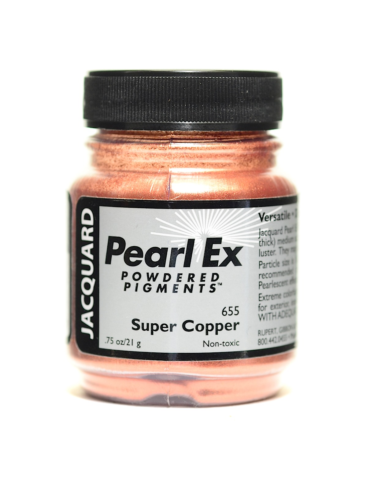 Pearl Ex Powdered Pigments Super Copper 0.75 Oz.
