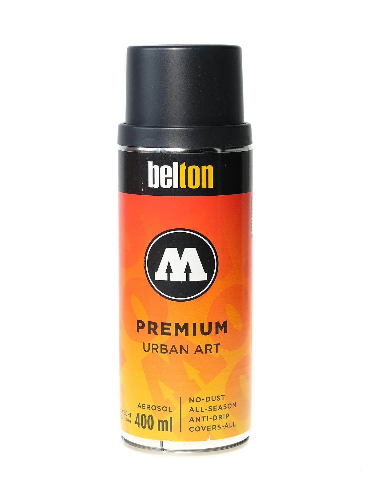 Belton Premium Spray Paint black grey dark 400 ml