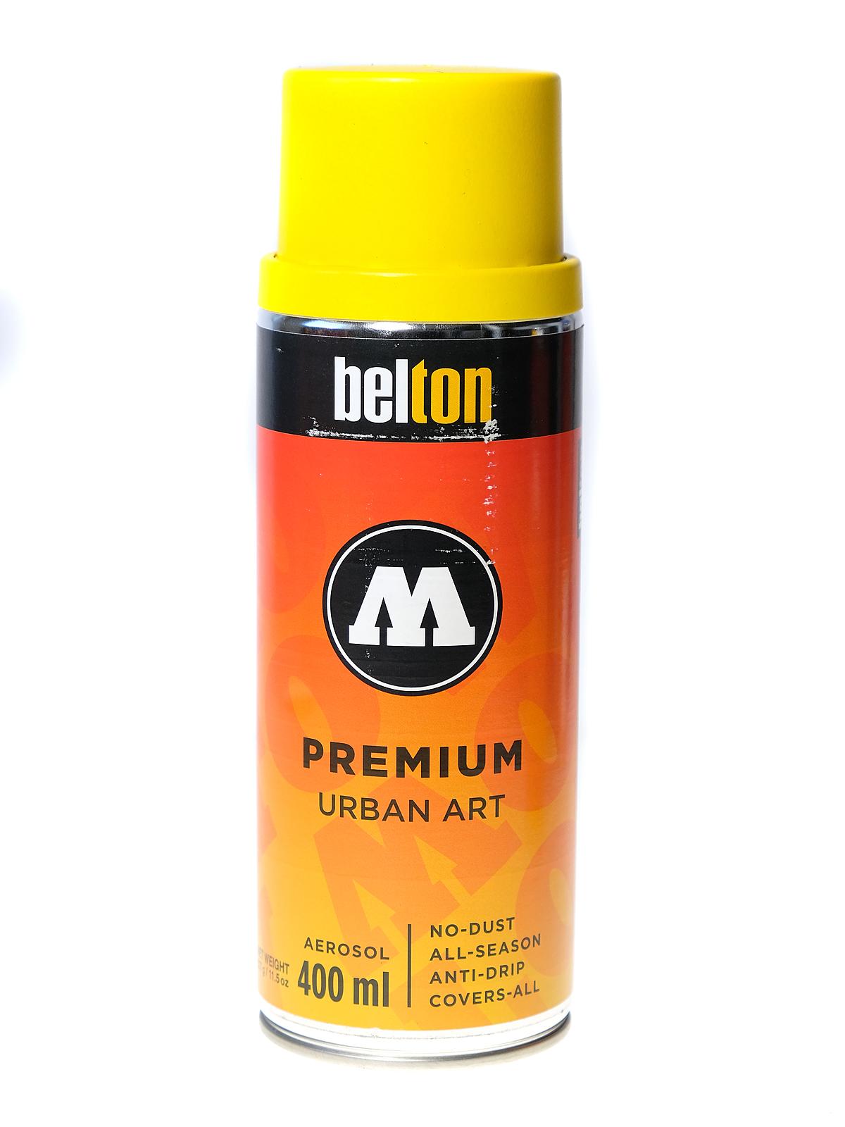 Belton Premium Spray Paint cadmium yellow hue 400 ml
