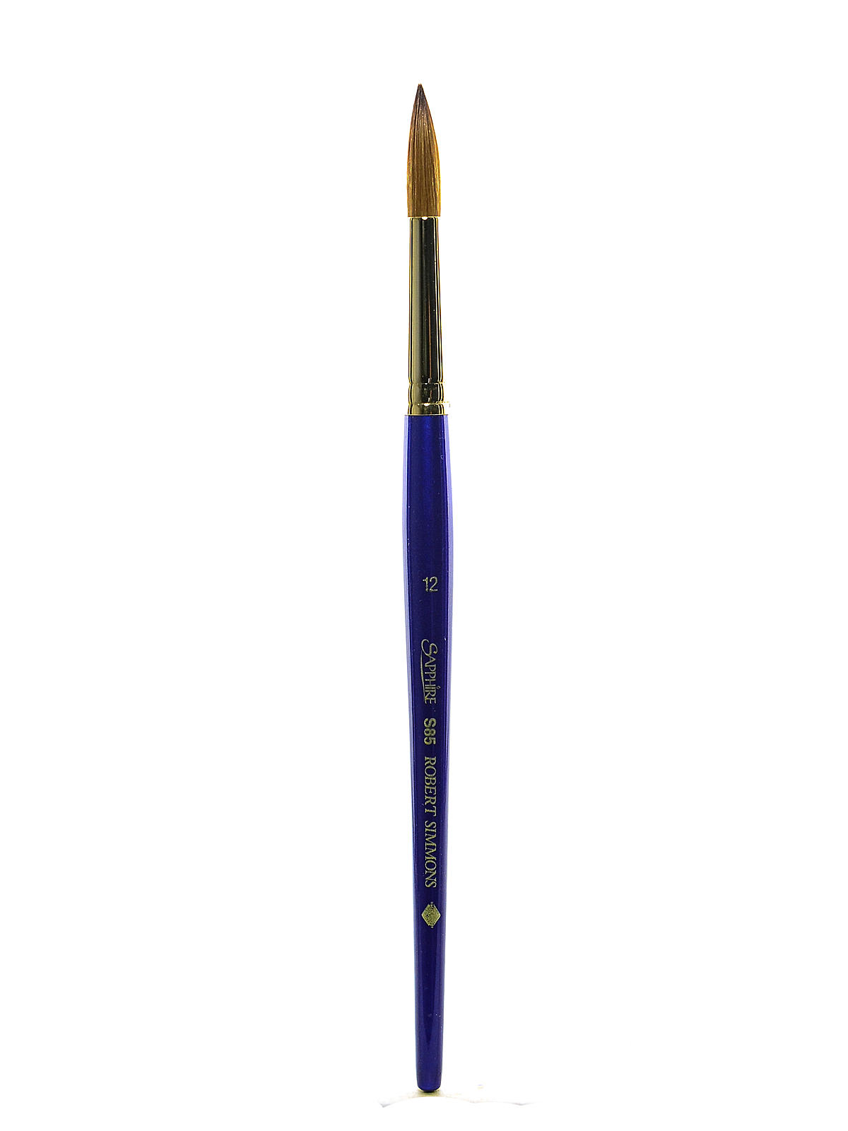 Sapphire Series Synthetic Brushes Short Handle 12 Round S85